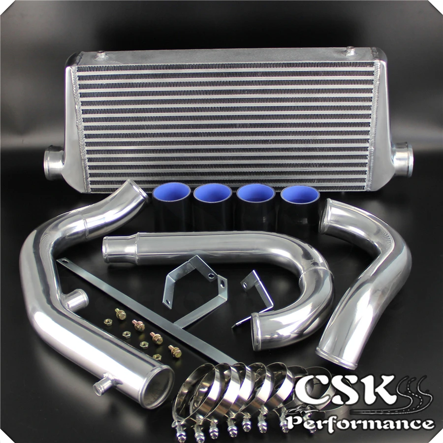 Интеркуллер FMIC + трубный комплект для Mitsubishi Lancer EVO 7 8 9 CT9A 4G63 04 07