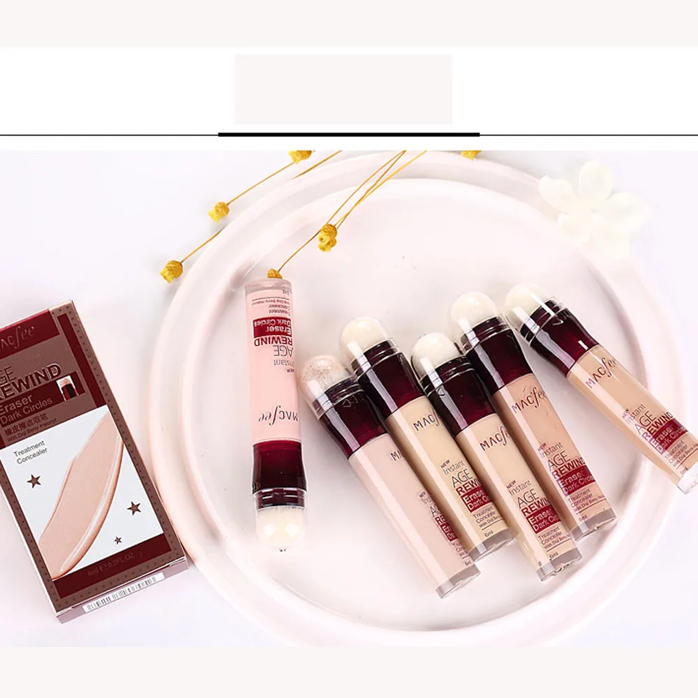 

Instant Age Rewind Dark Circles Eye Concealer AntiAging Treatment Liquid Full Cover Concealer Foundation Facial Base Cream #YL5