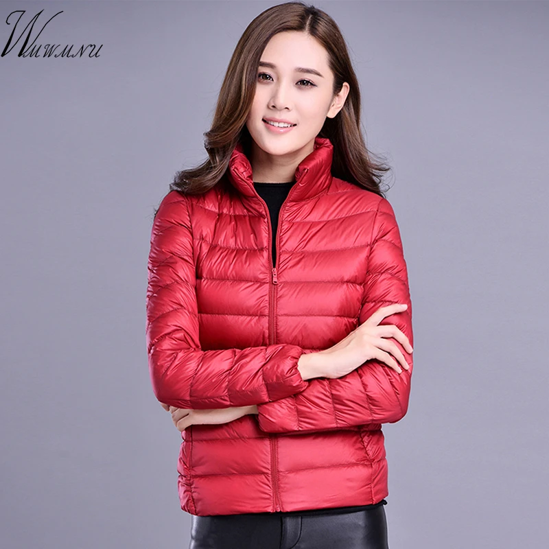 Chaqueta de algodón ultraligera para mujer, a la moda ropa de calle, de béisbol, viento, talla grande 4XL 5XL, para invierno| chaquetas básicas| - AliExpress