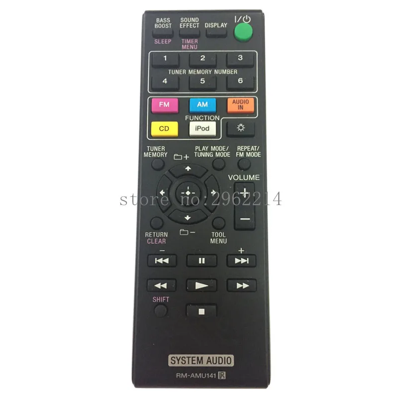 

NEW Original remote Control RM-AMU141 suitable for sony av system CD IPOD RADIO