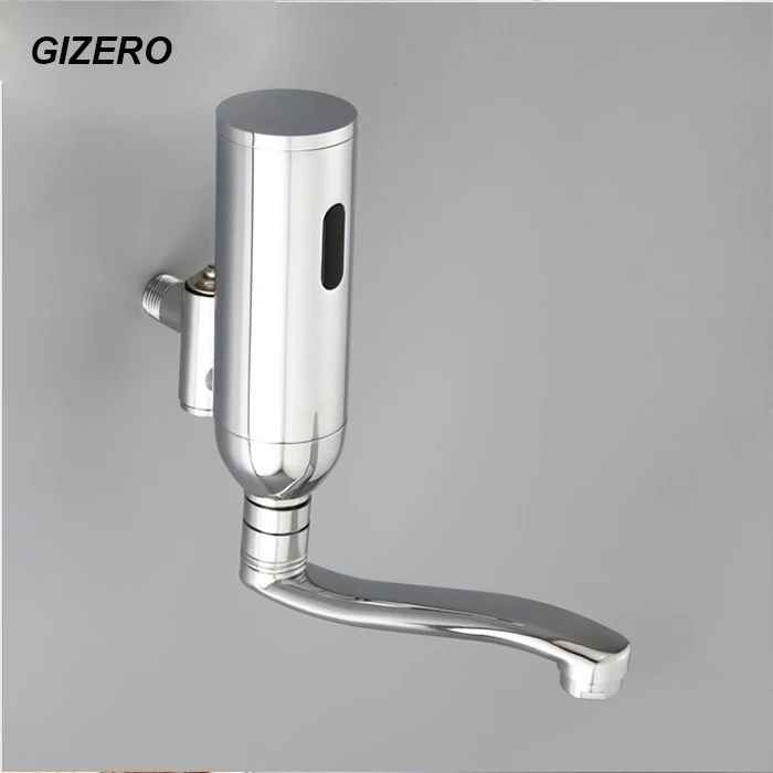 Buy Bathroom Accessories Automatic Faucet Chrome Brass