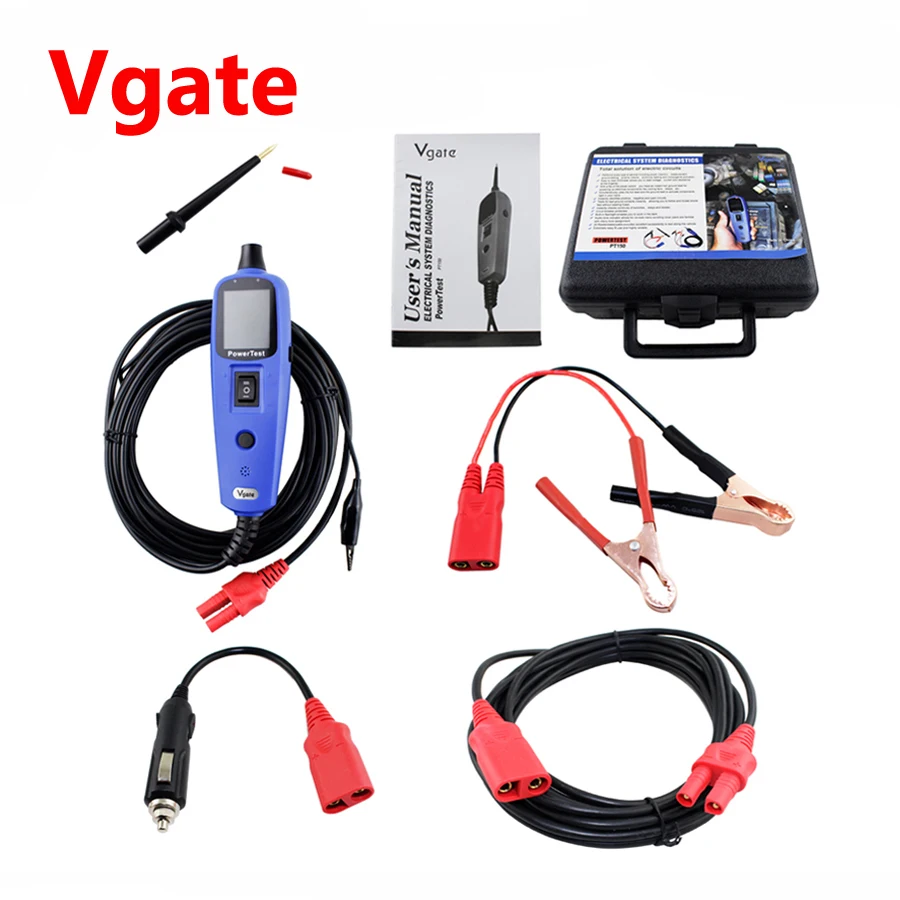 

100% Original Vgate PT150 Electric Circuit Tester Same Function as Autel Powerscan PS100 Autek YD208 Free Shipping