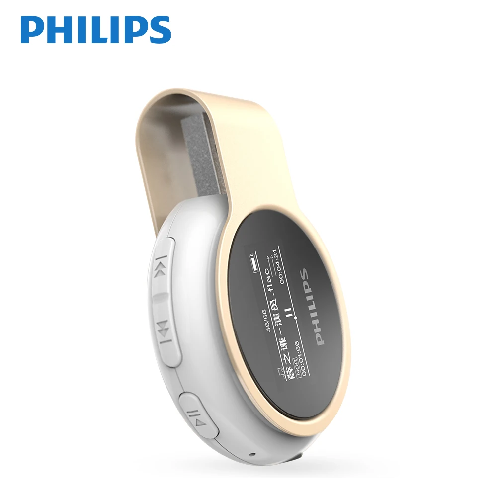 Philips HIFI Lossless Fullsound студенческий мини A-B Повтор для шагомеры для бега спортивный MP3-плеер SA5608