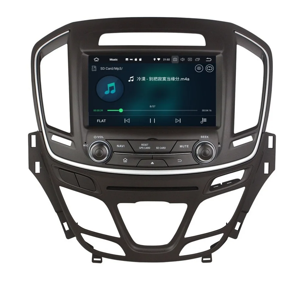 Sale 4GB RAM 1 din 8" Android 8.0 Car Radio GPS Multimedia Head Unit for Opel INSIGINA 2014 2015 With Bluetooth WIFI USB Mirror-link 6