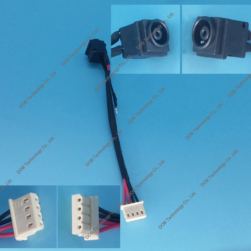 Новый AC DC разъем питания для Sony Vaio VPCEH25FM VPCEH1AFX/B VPC EH1AFX/B питания|power link|power flow air filterjack