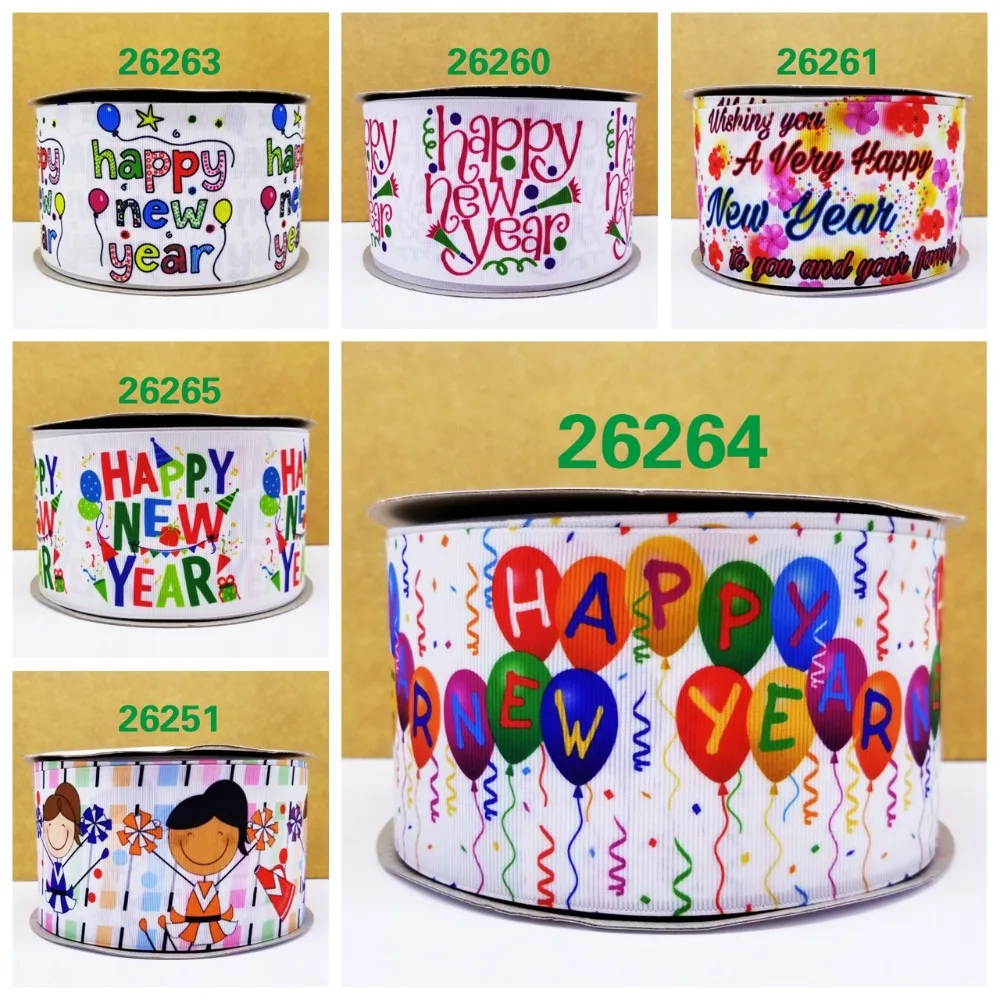 

Cartoon printed grosgrain ribbon ,satin ribbon 10 yards . 26251-