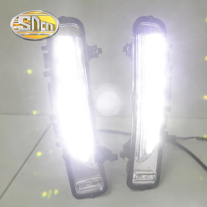  SNCN 2PCS LED Daytime Running Light For Ford Edge 2009 - 2014 Car Accessories Waterproof ABS 12V DR - 32790605633