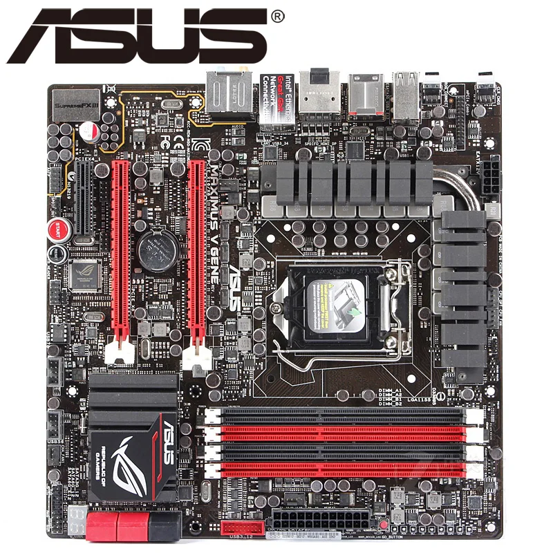 

ASUS Maximus V Gene Desktop Motherboard Z77 Socket LGA 1155 i3 i5 i7 DDR3 32G ATX UEFI BIOS Original Used Mainboard On Sale