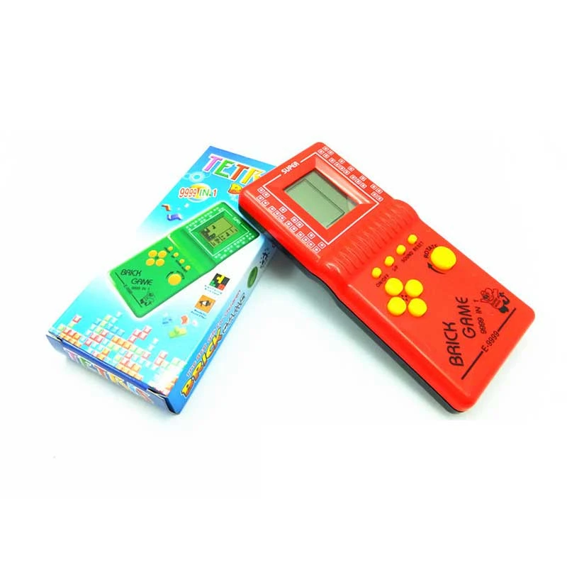 Rétro classique électronique Puzzle jouets Tetris jeu enfants jouets éducatifs joueurs intégrés 23 jeux brique jeu réservoirs guerre