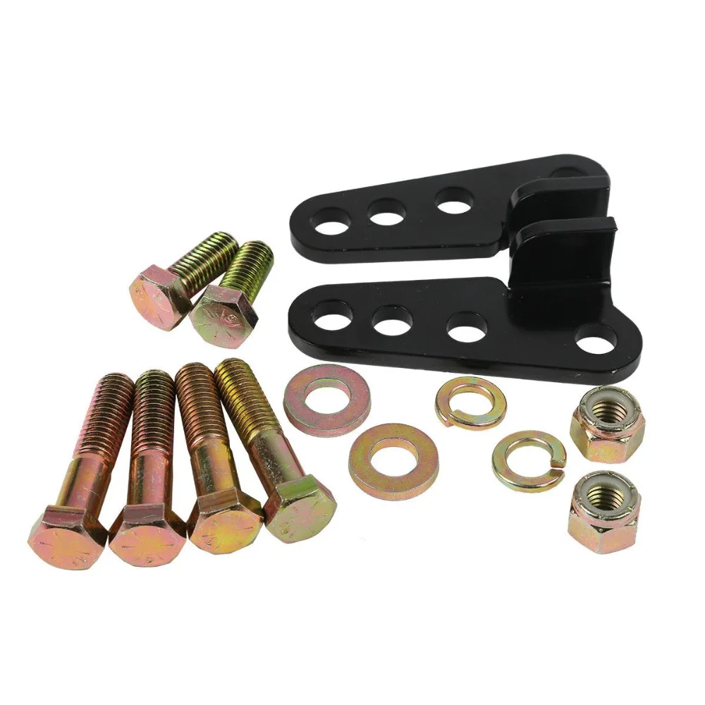 

Adjustable 1"- 3" INCHES Lowering Kit Fit For Harley Touring Electra Glide Road King Street Glide FLHX FLHT 02-16