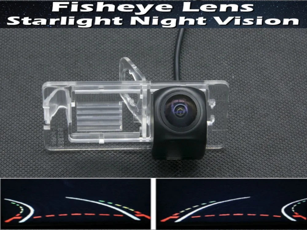 

1080P Fisheye Lens Trajectory Tracks Rear view Camera for Renault Duster Fluence Duster Megane 3 For Nissan Terrano Car Camera
