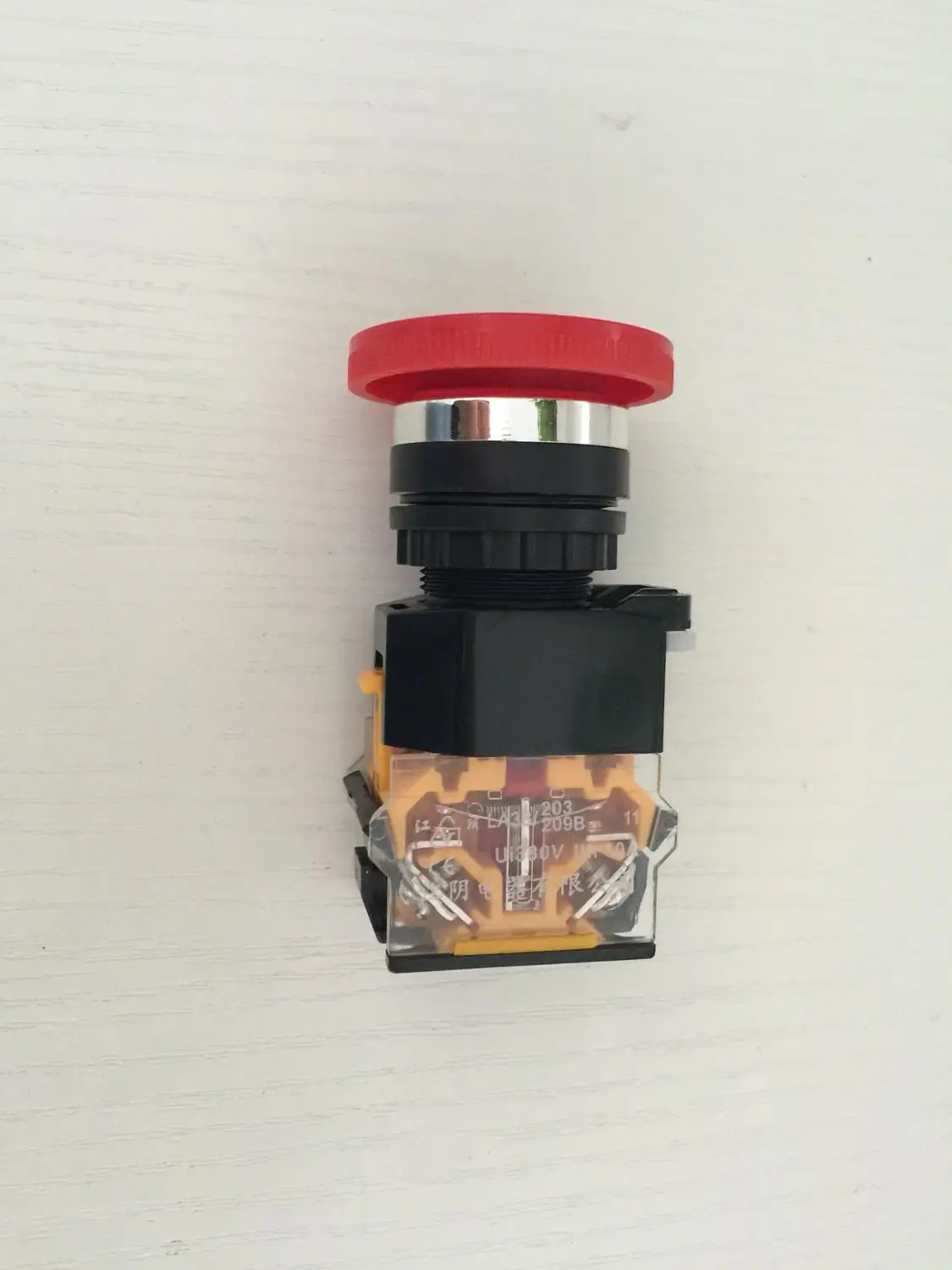 Woodworking machinery fittings sealing machine emergency stop switch