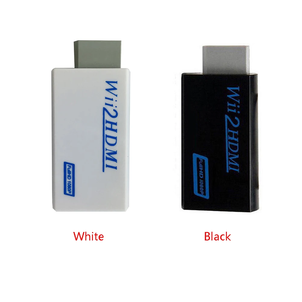 new HDMI Converter Support FullHD 720P 1080P 3.5mm Audio for Wii 2HDMI Adapter Conversion