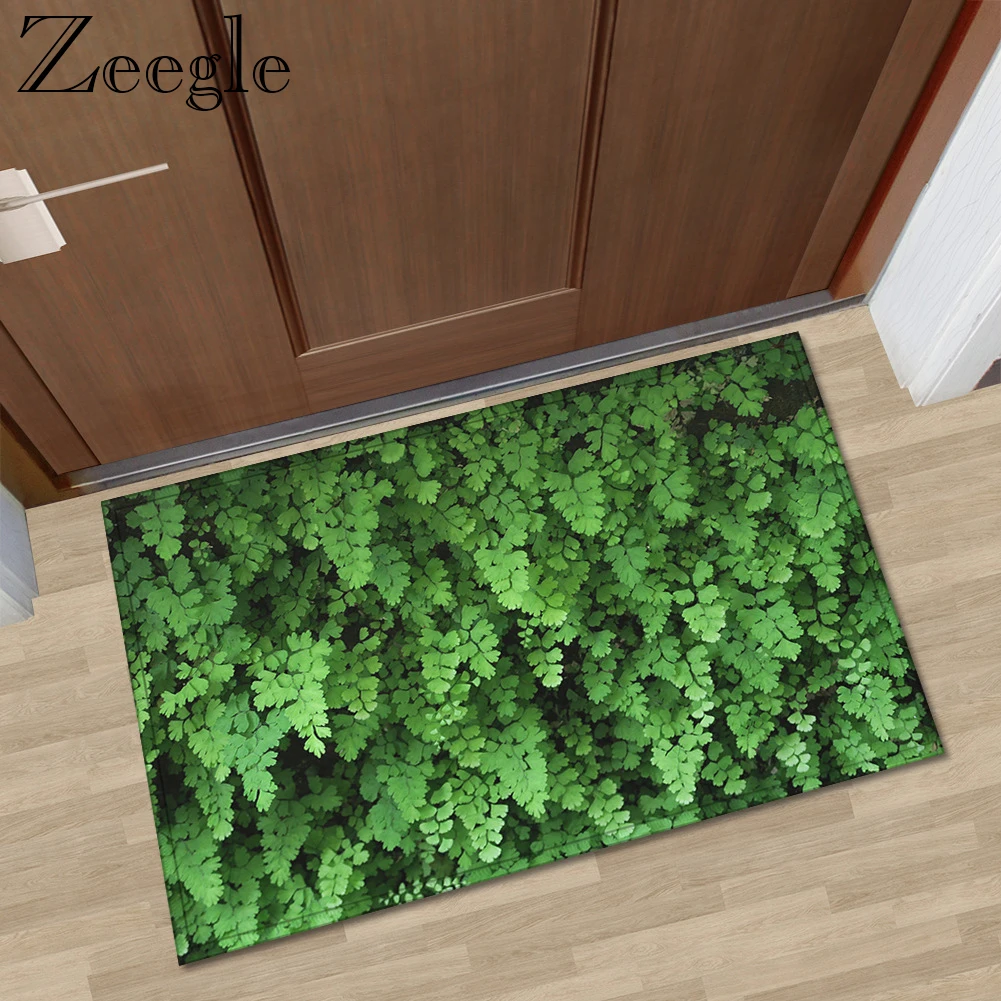 Zeegle Floor Mat Doormat Non-slip Bathroom Kitchen Carpet Indoor Rug 3D Printed Hallway Washable Outdoor | Дом и сад