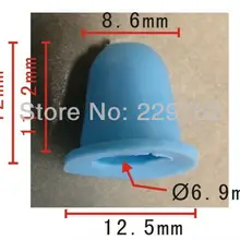 100 шт оболочка для C847, C848 автомобильные крепления из пластика автомобильные зажимы для автомобилей пластиковый зажим