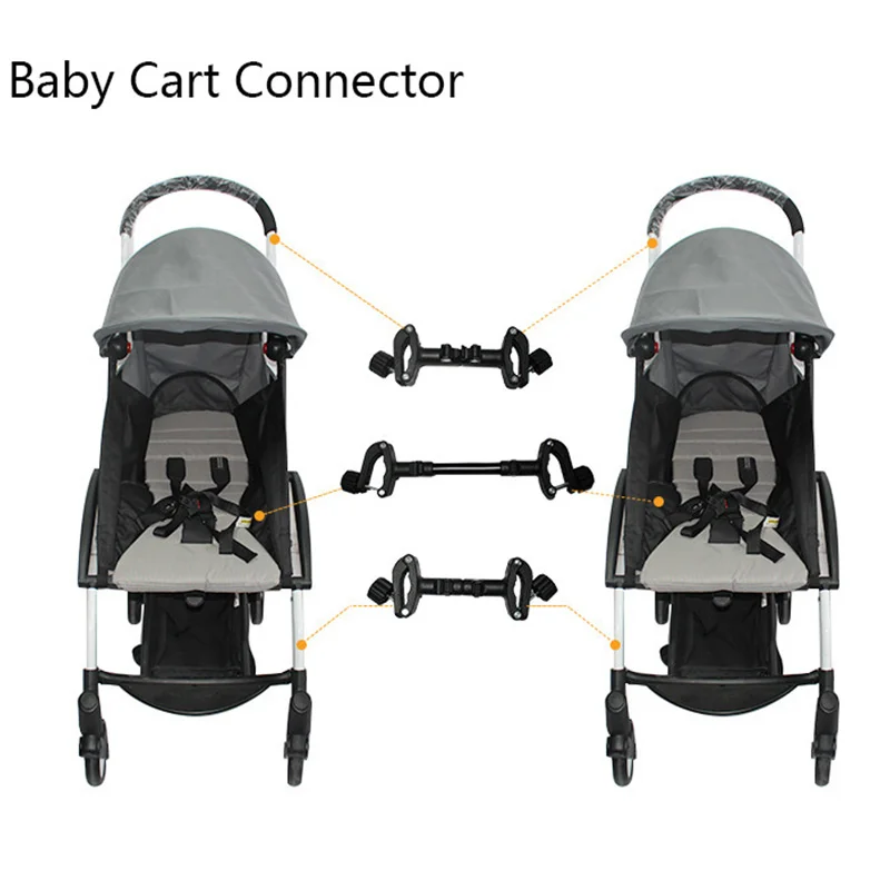 

3pcs Carriage Connector Of Twin Baby Stroller Pram Joint Linker For Yoyo+ Yoya Folding Stroller Accessories