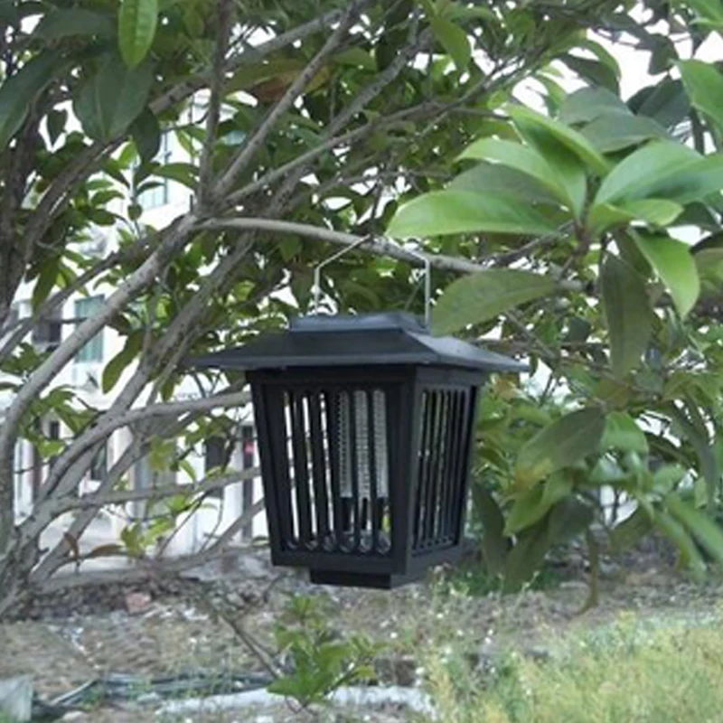 Solar Mosquito Killer Lamp LED UV Mosquito Killer environmentally Lamp Outdoor Garden Lawn Light Killer Insect Pest Bug Zapper (1)