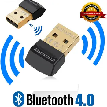

Wireless USB Bluetooth Adapter 4.0 Bluetooth Dongle Receiver Adaptador Bluetooth Transmitter For Computer PC Windows Laptop