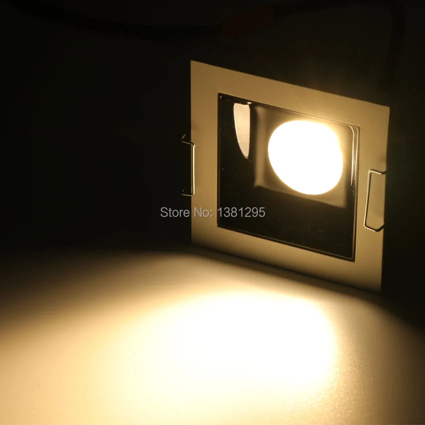 Светодиодный потолочный светильник 10 Вт 20 Вт 30 Вт с регулируемой яркостью квадратный встраиваемый потолочный светильник 220 в 240 В Внутреннее освещение точечная лампа