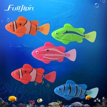 Fulljion font b Baby b font Bath Toys Fish Water Toy Children Play Electric Robotic Fish