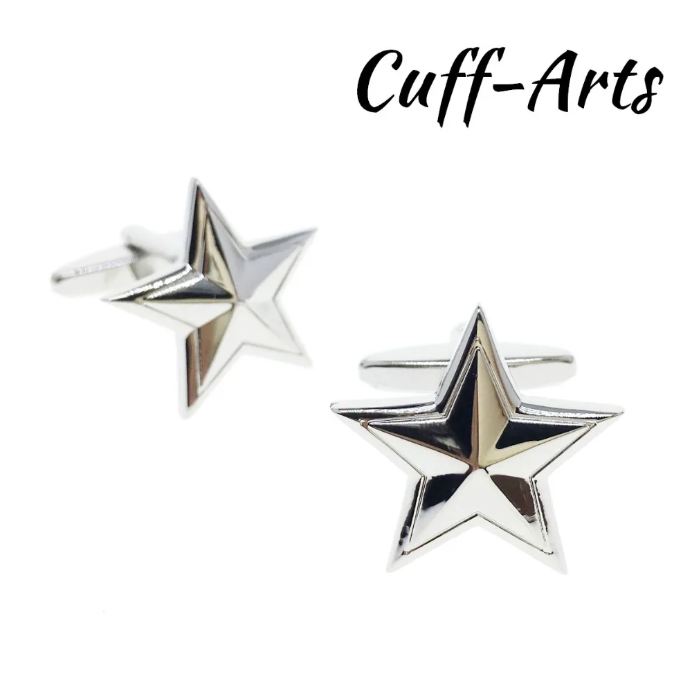 

Cuffarts Cuff links for Mens Star Classic Cufflinks for Shirt Cuff links Gifts for Men Wedding Jewelry Gemelos Gemell C10184
