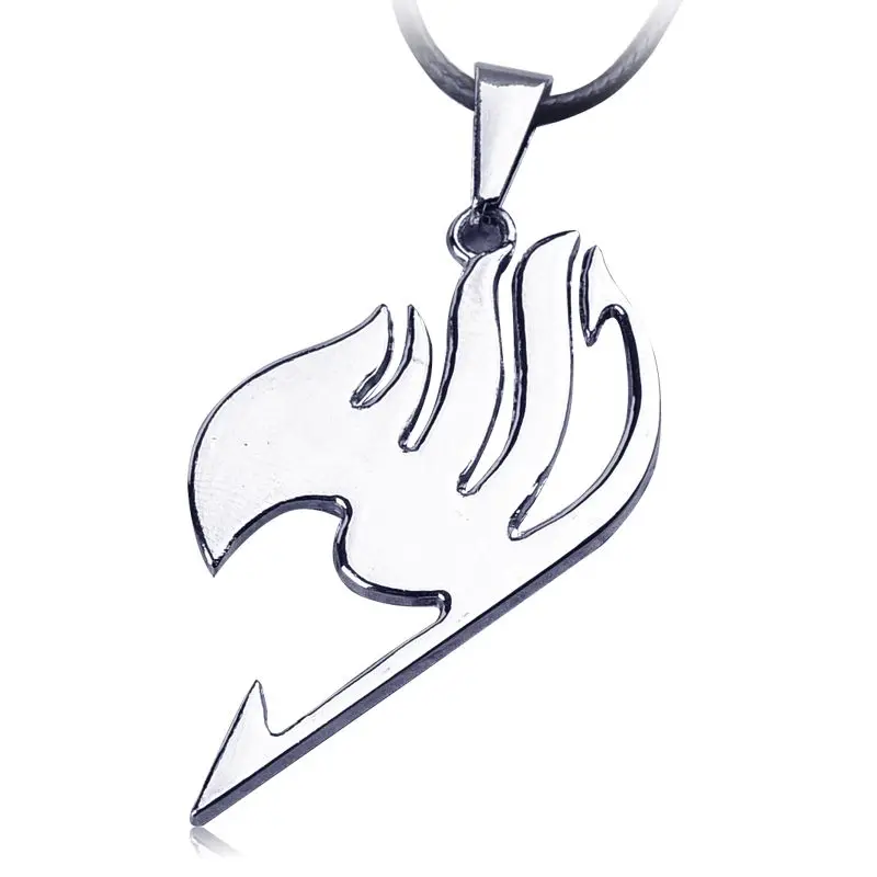 Hot Sales Silver Color Fairy Tail Anime Logo Pendant Necklace Fairy Tail Animation Necklace Jewelry Gift For Man Women Fans Jewelry Gift Bags Wholesale Jewelry Box Wedding Giftjewelry Engrave Aliexpress