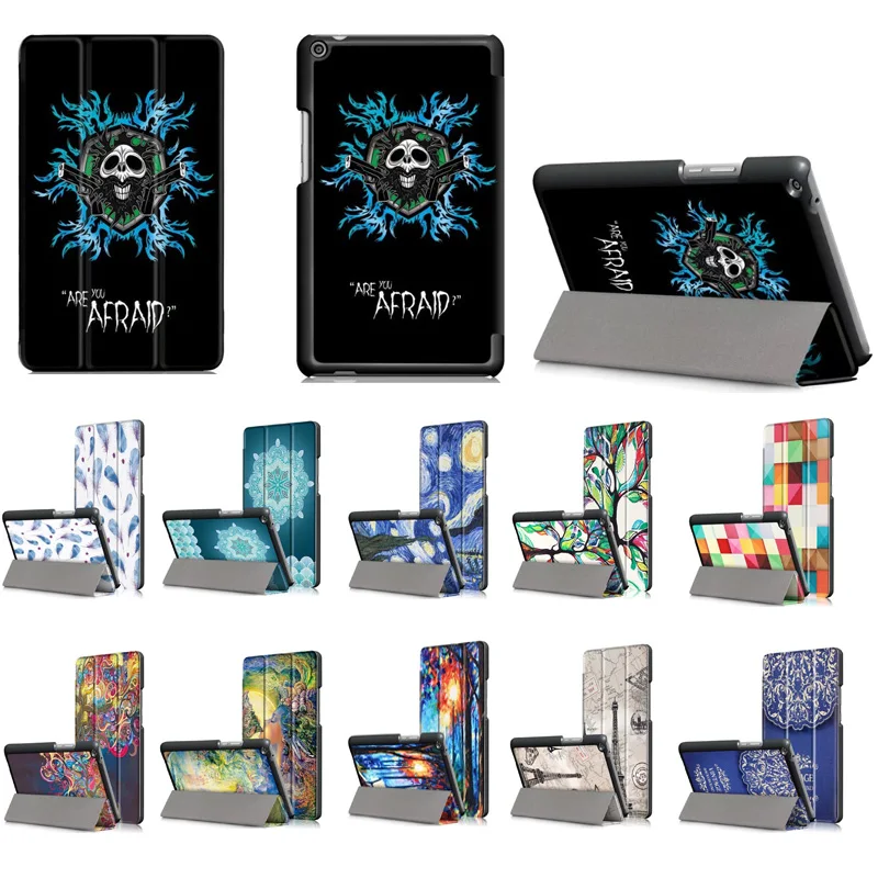 

PU leather Cover case for Huawei MediaPad T3 8.0 KOB-L09 KOB-W09 for 8'' Tablet PC stand slim case for Honor Play Pad 2 8.0