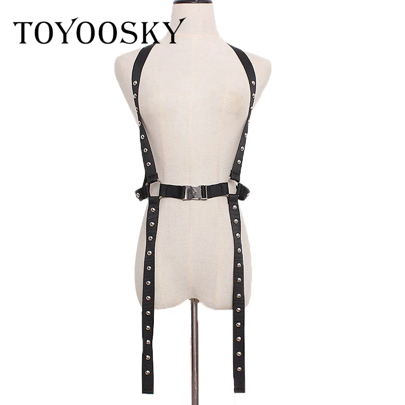 2019 TOYOOSK ночной клуб Harajuku женский ремень для украшения заклепок металлическая