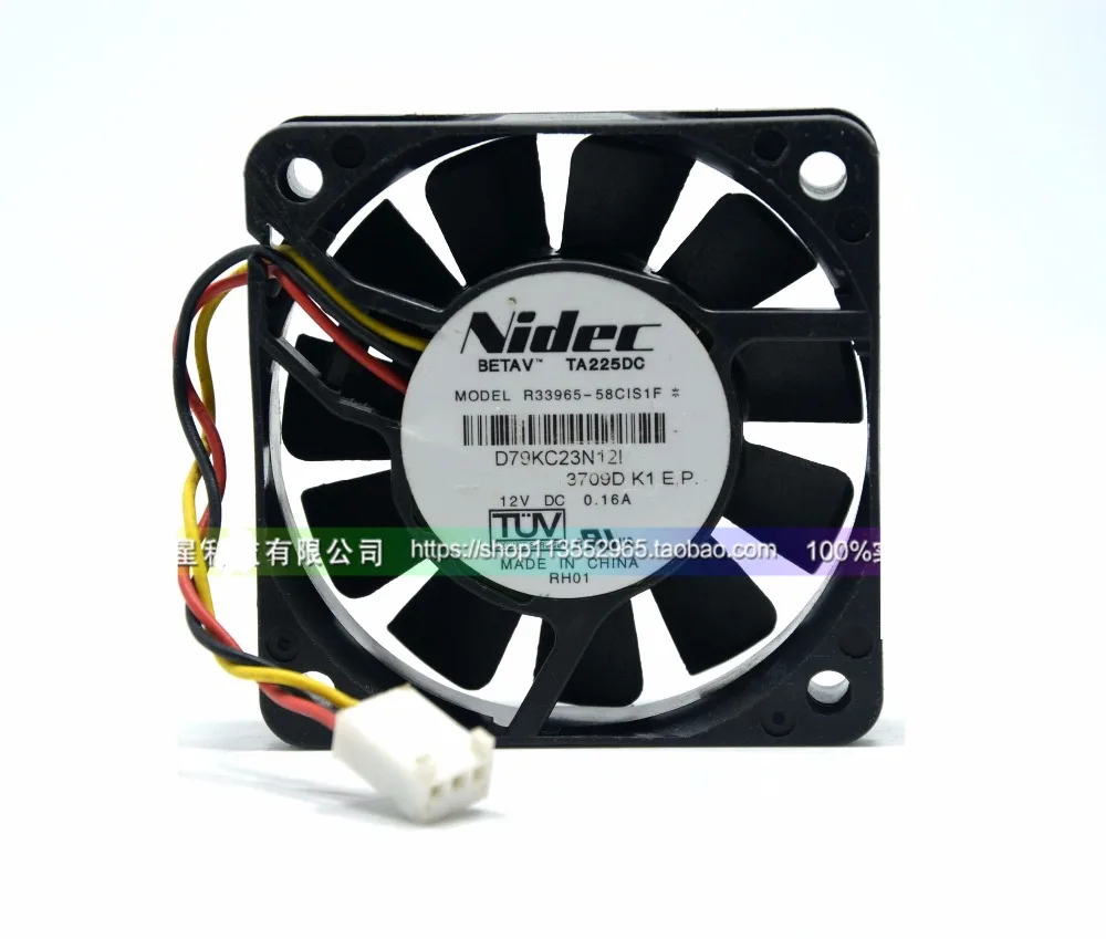 New original 6015 TA225DC R33965-58 CIS1F DC12V 0.16A cooling fan | Компьютеры и офис