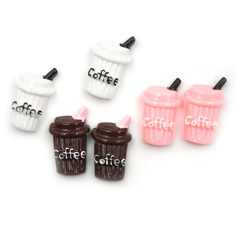 2Pcs Kitchen room food drink cup for doll diy miniature dollhouse coffee cup CA