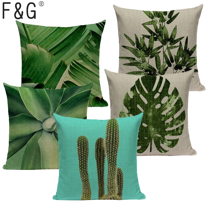 

Plant Cactus Fruit Pineapple Kussenhoes Wedding Gifts Farmhouse Hotel Pillow Case Seat Car Sofa Home Decor Throw Pillow Cover