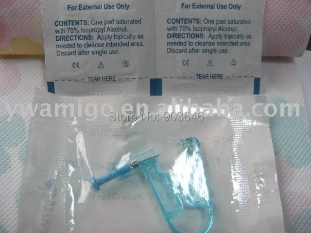 

Free Shippment Lot 50 units New Disposable Ear Piercing Unit Ear Piercing Gun