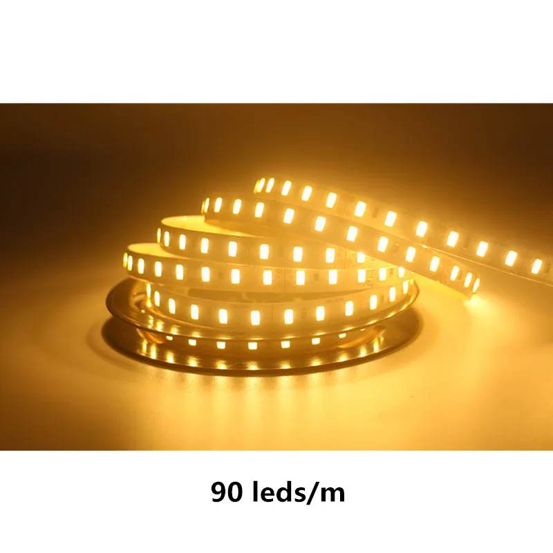 DC 12 В супер яркая SMD 5630 5730 лампа IP20 Гибкая ленточная Светодиодная лента 60