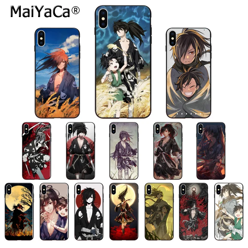 

MaiYaCa Anime Dororo TPU Soft Silicone Phone Case for iPhone 5 5Sx 6 7 7plus 8 8Plus X XS MAX XR