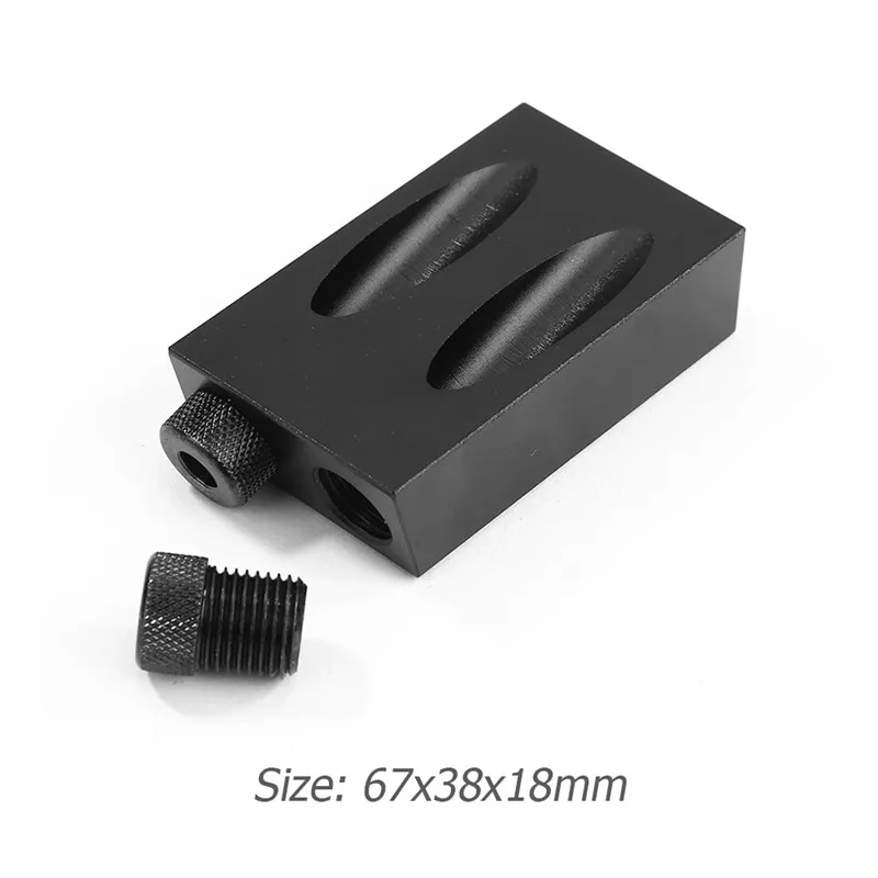

Guide Oblique Hole Positioner 6/8/10mm 15 Angle Drill Bit Woodworking Locator Set TN99