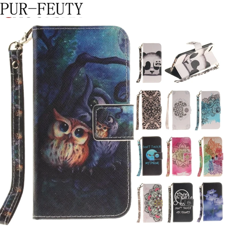 

for ASUS Zenfone3 Max ZC520TL ZC ZC520 520TL Panda Print Flip Wallet Lanyard Leather Cover Soft Phone Case for ASUS_X008D X008DA
