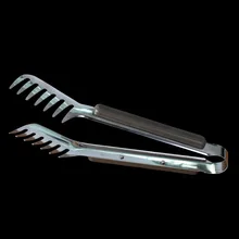 1 Pcs Stainless Steel Buffet Food Serving Clip Pasta Spaghetti Clamp Anti-slip Barbecue/Bread Clip Practical Kitchen Food Tongs 1 Pcs Stainless Steel Buffet Food Serving Clip Pasta Spaghetti Clamp Anti-slip Barbecue/Bread Clip Practical Kitchen Food Tongs