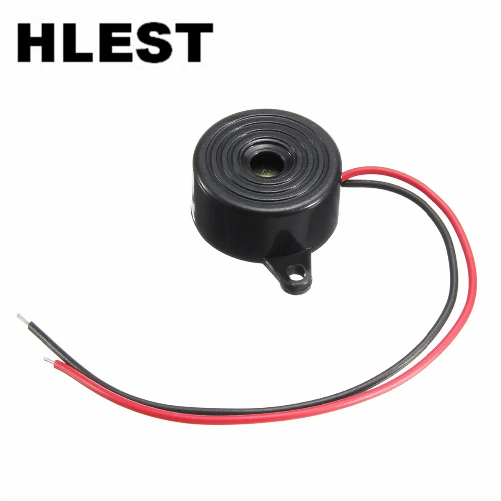 

Car 95DB Alarm DC 3-24V Electronic Buzzer Continuous Beep Black Piezo Piezoelectric Sound Beeper for Household Machines