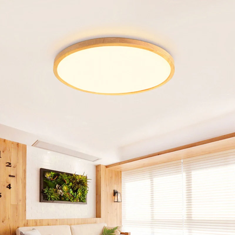 Ультра-тонкий Креативный светодиодный потолочный светильник для спальни с пультом дистанционного управления lamp110V 220 V, освещение для гостиной, установка кухонной поверхности