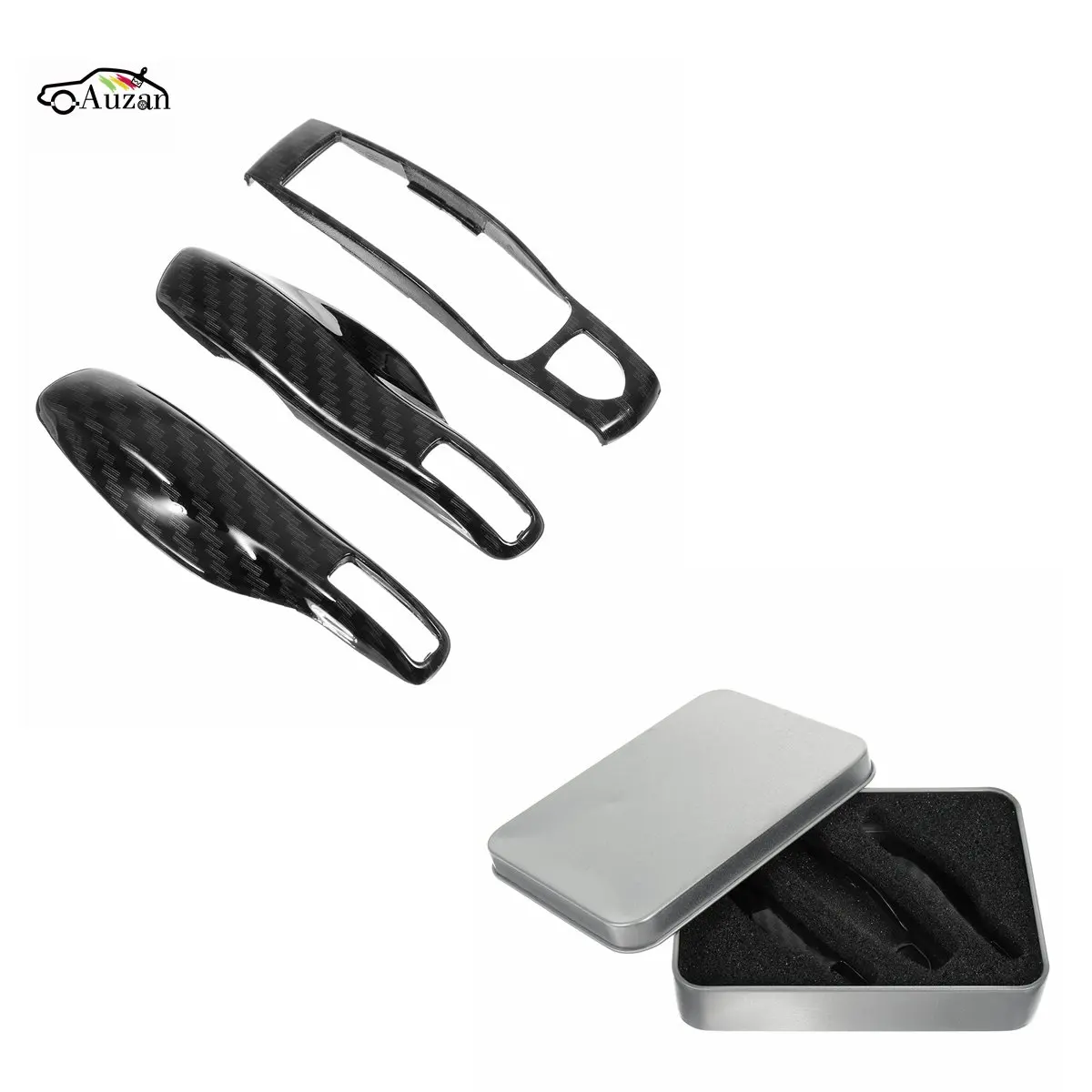 

Car Carbon Fiber FOB Remote Key Case Cover Key Shell for Porsche /Boxster /Cayman 911 /Panamera /Cayenne /Macan