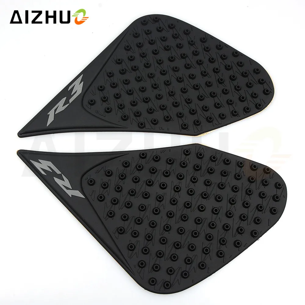 for Yamaha YZF yzf R3 r3 R25 2015 2016 AIZHUO motorcycle Accessories Rubber oil fuel gas tank Stickers Decorative anti slip pad