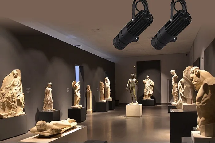 Square Aperture COB Spotlight Background LED Track Light Lamp KTV Bar Restaurant Cafe Museum Zoom Light 3w 7w 10w 15w 20w led spotlights indoor