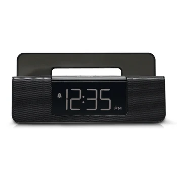 

Radio super loud alarm clock Night light radio multi function bedroom LED electronic clock sound box square Plastic Modern