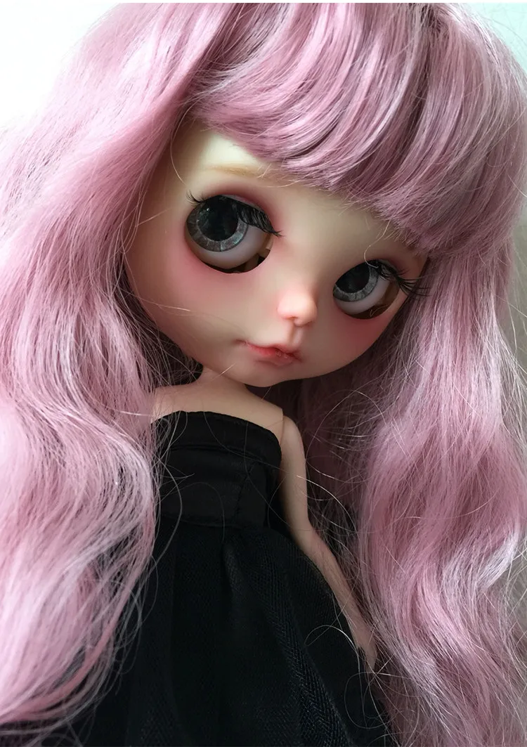 [NBL063] Новинка 11," Кукла Blyth# глубокий розовый длинные волосы BJD NeoBlythe кукла большая голова кукла подходит макияж кукла