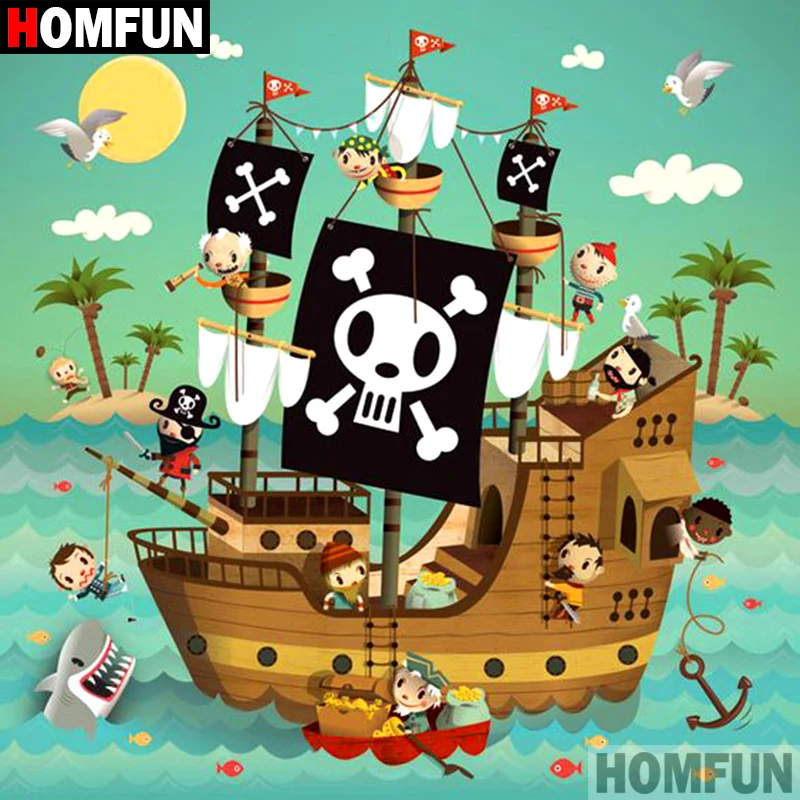A08819          Cartoon pirate