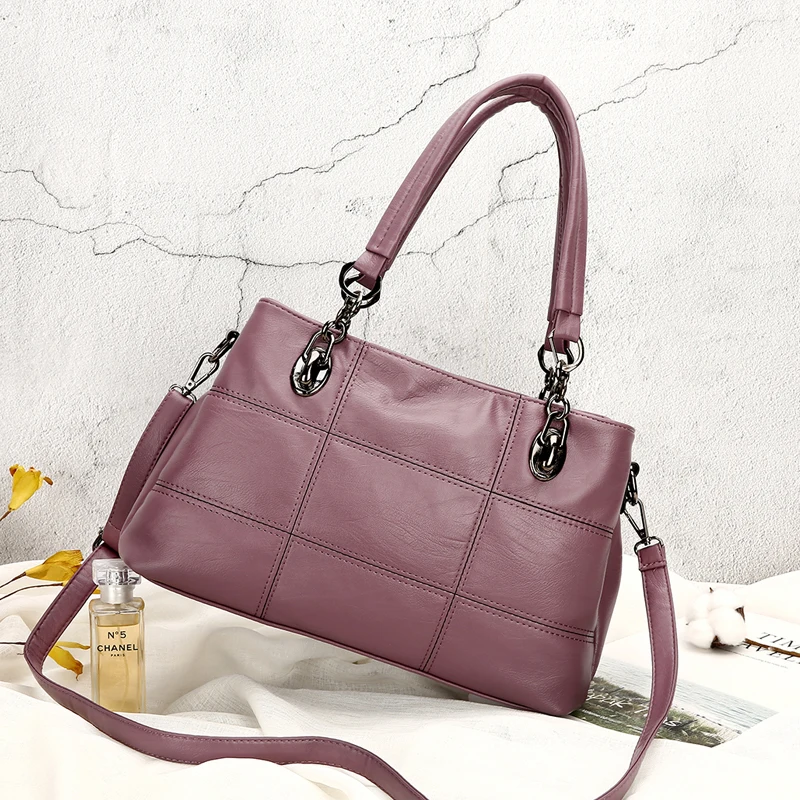 VANDERWAH المرأة الأعلى-حقائب بيد حقائب الماركات الشهيرة للمرأة الإناث التطريز عارضة كبيرة حقيبة كتف حمل للفتيات SAC A الرئيسية