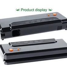 Бытовой многофункциональный вакуумный упаковщик пищевых продуктов, автоматический вакуумный упаковщик, вакуумная упаковочная машина с 10 пакетами