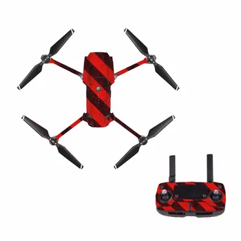 

[M0166] stripe for DJI Mavic Pro Decal Skin Sticker Drone Body + Remote Controller + 3 Battery Protection Film Cover