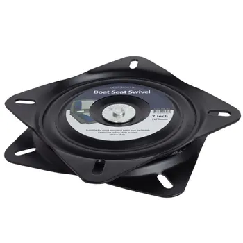 

OCEANSOUTH Boat Seat Swivel Black EDC Coated 7” 177mm Square Marine Yacht MA 760