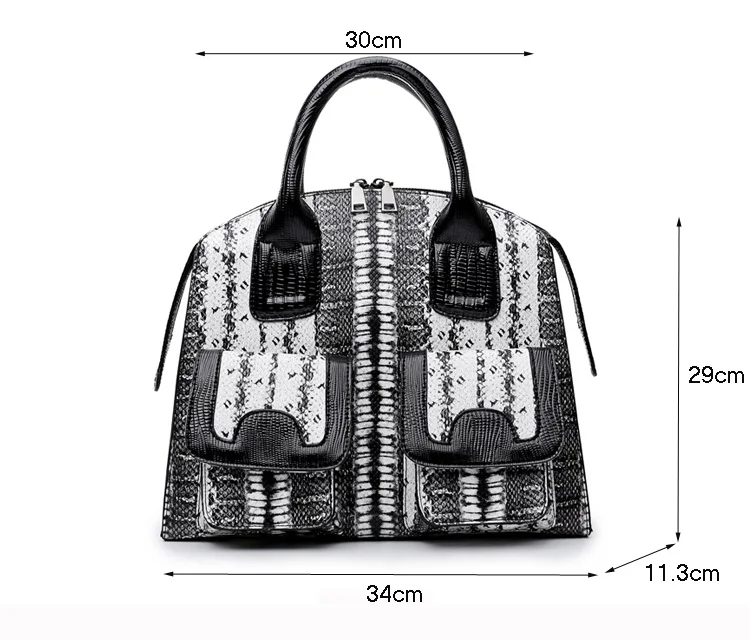NIGEDU брендовые Роскошные Сумки из искусственной кожи со змеиным узором для женщин, сумка на плечо от известного дизайнера, женская сумка-тоут, Большая Элегантная Женская Офисная сумка